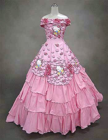 Hello Kitty Gown